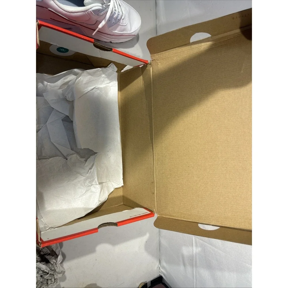 Nike Air Max 90 DIY Flare CW5569-100 - White Hydrogen Blue Bright Crimson 12 US